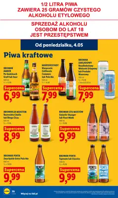 Lidl - gazetka promocyjna Oferta od poniedziałku od poniedziałku 04.05 do środy 06.05 - strona 74
