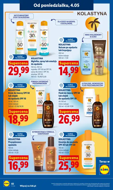 Lidl - gazetka promocyjna Oferta od poniedziałku od poniedziałku 04.05 do środy 06.05 - strona 86