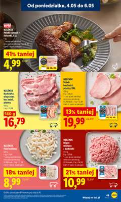 Lidl - gazetka promocyjna Oferta od poniedziałku od poniedziałku 04.05 do środy 06.05 - strona 49