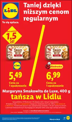 Lidl - gazetka promocyjna Oferta od poniedziałku od poniedziałku 04.05 do środy 06.05 - strona 27