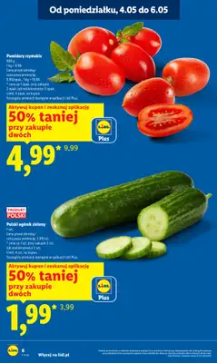 Lidl - gazetka promocyjna Oferta od poniedziałku od poniedziałku 04.05 do środy 06.05 - strona 6