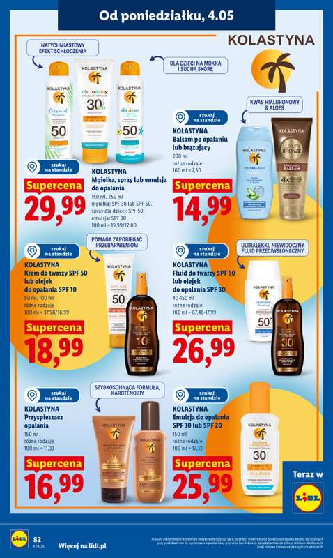 Lidl - gazetka promocyjna Oferta od poniedziałku od poniedziałku 04.05 do środy 06.05 - strona 86