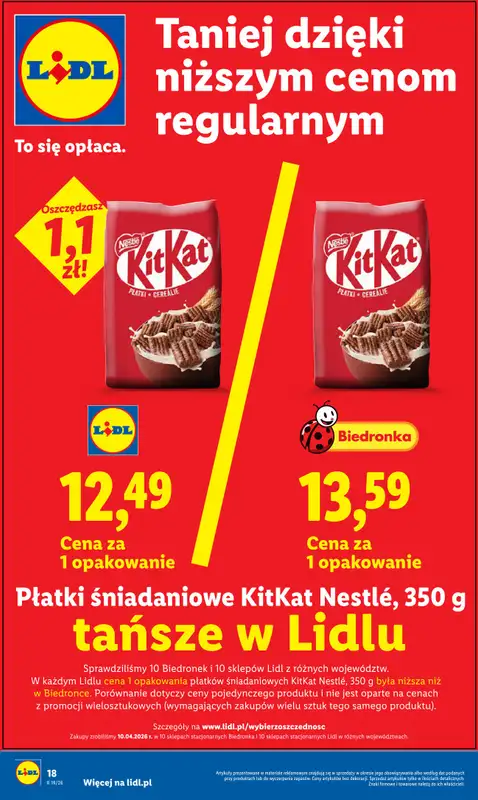 Lidl - gazetka promocyjna Oferta od poniedziałku od poniedziałku 04.05 do środy 06.05 - strona 18