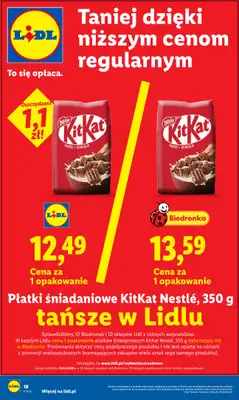 Lidl - gazetka promocyjna Oferta od poniedziałku od poniedziałku 04.05 do środy 06.05 - strona 18