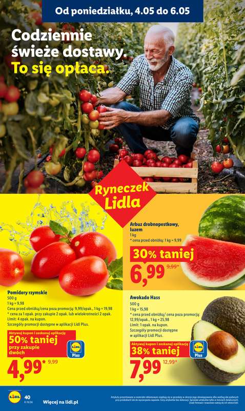 Lidl - gazetka promocyjna Oferta od poniedziałku od poniedziałku 04.05 do środy 06.05 - strona 38