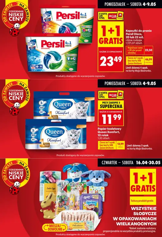 Biedronka - gazetka promocyjna Biedronkowe oszczędności od poniedziałku 04.05 do środy 06.05 - strona 7