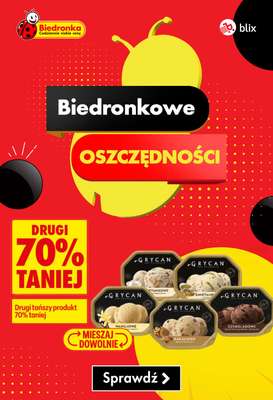 Biedronka - gazetka promocyjna Biedronkowe oszczędności od poniedziałku 04.05 do środy 06.05