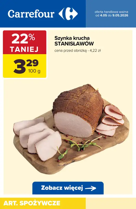 Carrefour - gazetka promocyjna Do -50% TANIEJ! od wtorku 05.05 do soboty 09.05 - strona 10