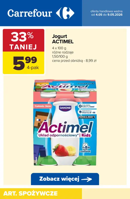 Carrefour - gazetka promocyjna Do -50% TANIEJ! od wtorku 05.05 do soboty 09.05 - strona 7