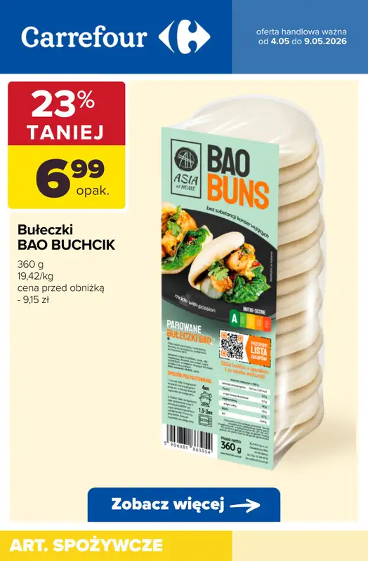 Carrefour - gazetka promocyjna Do -50% TANIEJ! od wtorku 05.05 do soboty 09.05 - strona 6