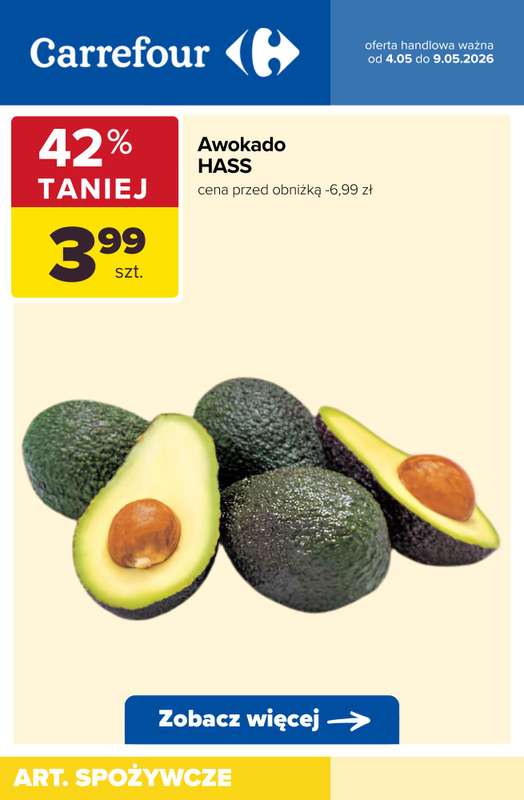 Carrefour - gazetka promocyjna Do -50% TANIEJ! od wtorku 05.05 do soboty 09.05 - strona 3