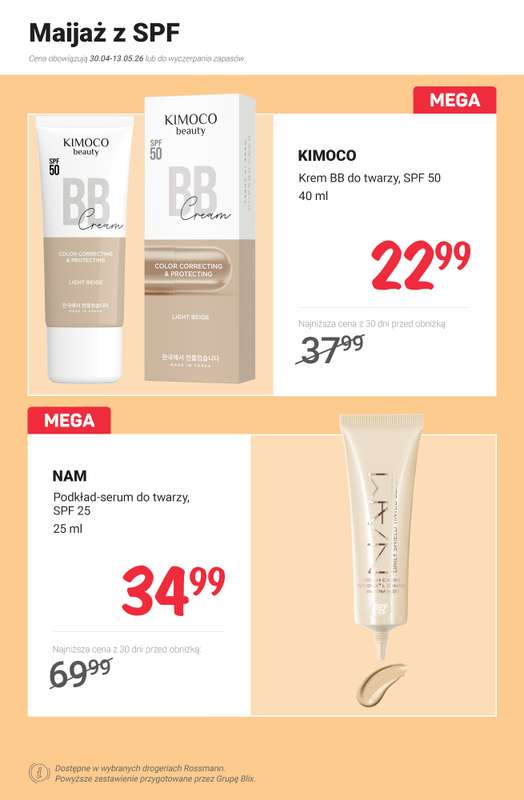 Rossmann - gazetka promocyjna Ochrona przeciwsłoneczna - PROMOCJE od poniedziałku 04.05 do środy 13.05 - strona 6