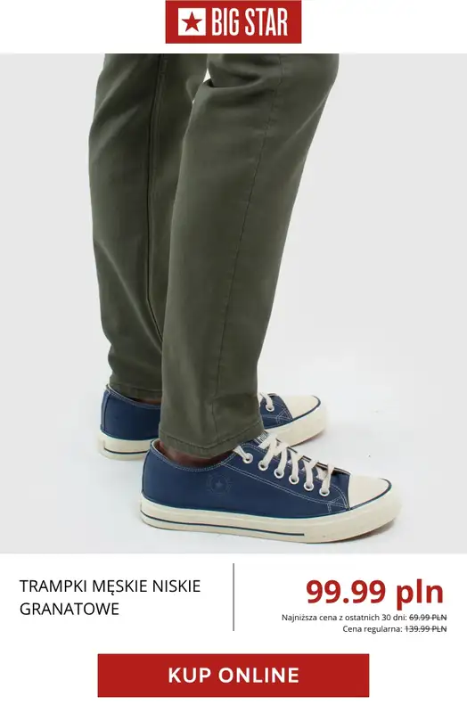 BIG STAR - gazetka promocyjna Mid Season Sale do -30% od poniedziałku 04.05  - strona 13