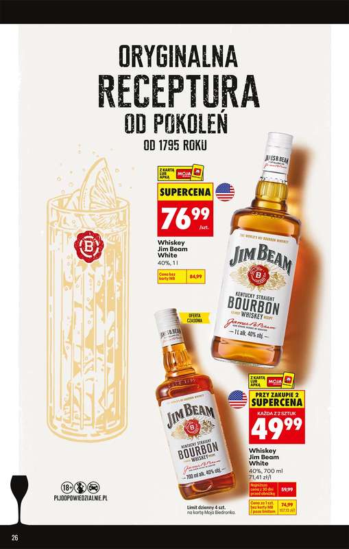 Biedronka - gazetka promocyjna Czas na Toast! od poniedziałku 04.05 do soboty 16.05 - strona 26