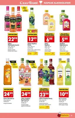 Biedronka - gazetka promocyjna Czas na Toast! od poniedziałku 04.05 do soboty 16.05 - strona 35