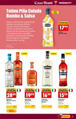 Biedronka - gazetka promocyjna Czas na Toast! od poniedziałku 04.05 do soboty 16.05 - strona 19