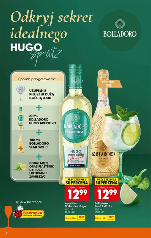 Biedronka - gazetka promocyjna Czas na Toast! od poniedziałku 04.05 do soboty 16.05 - strona 4