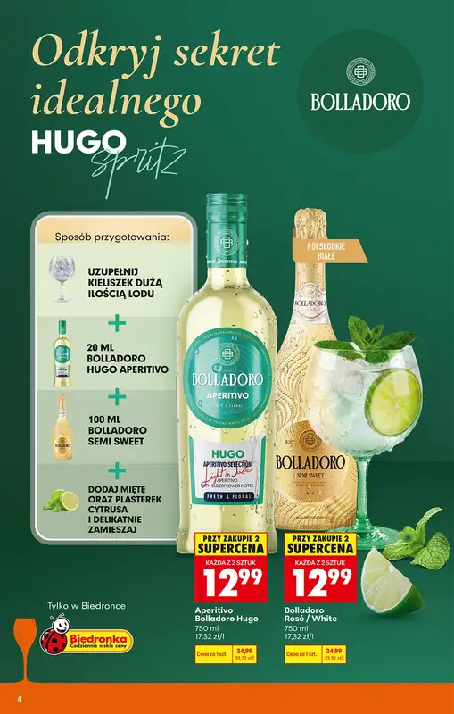 Biedronka - gazetka promocyjna Czas na Toast! od poniedziałku 04.05 do soboty 16.05 - strona 4