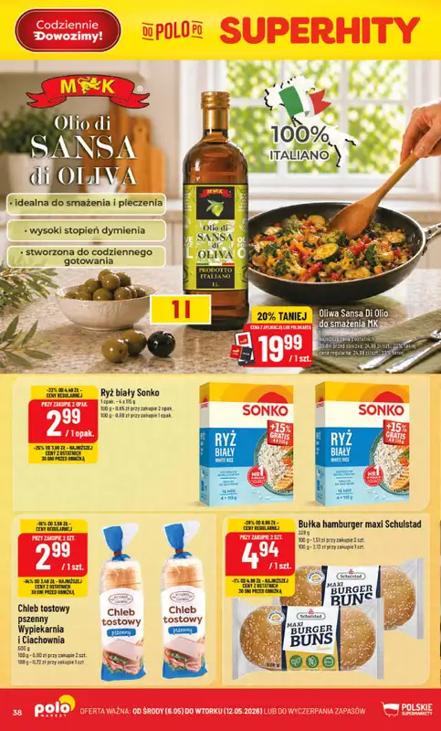 POLOmarket - gazetka promocyjna Gazetka od środy 06.05 do wtorku 12.05 - strona 38