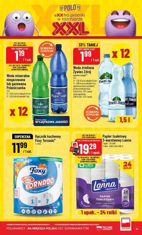 POLOmarket - gazetka promocyjna Gazetka od środy 06.05 do wtorku 12.05 - strona 15