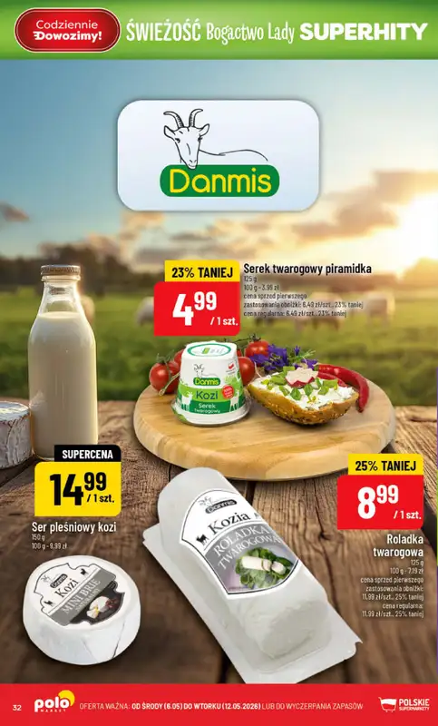 POLOmarket - gazetka promocyjna Gazetka od środy 06.05 do wtorku 12.05 - strona 32