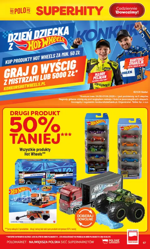 POLOmarket - gazetka promocyjna Gazetka od środy 06.05 do wtorku 12.05 - strona 67