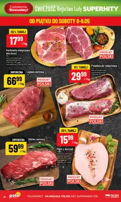 POLOmarket - gazetka promocyjna Gazetka od środy 06.05 do wtorku 12.05 - strona 24