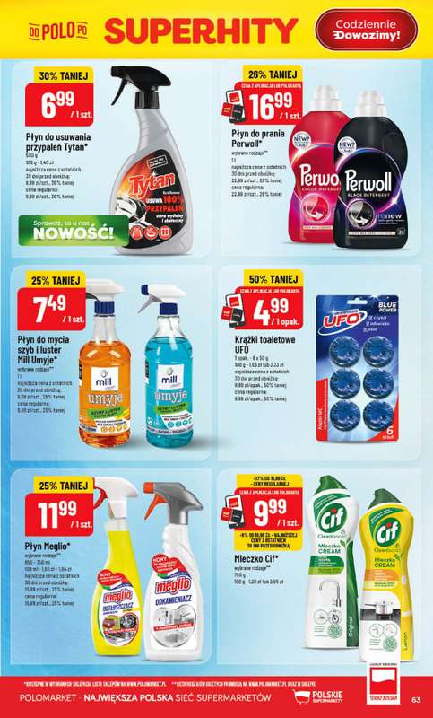 POLOmarket - gazetka promocyjna Gazetka od środy 06.05 do wtorku 12.05 - strona 63