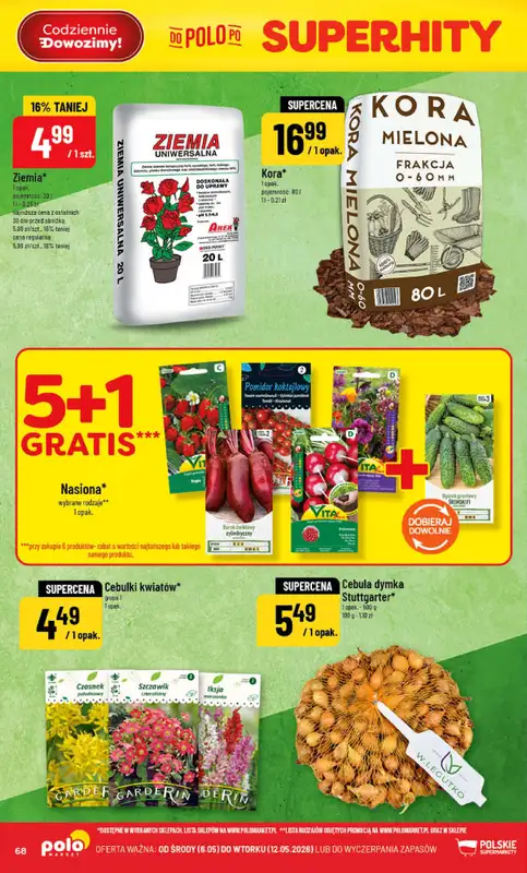 POLOmarket - gazetka promocyjna Gazetka od środy 06.05 do wtorku 12.05 - strona 68