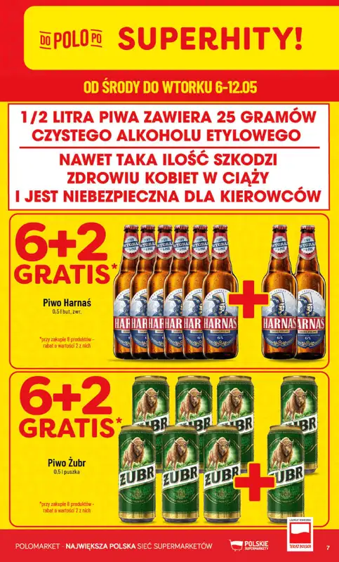 POLOmarket - gazetka promocyjna Gazetka od środy 06.05 do wtorku 12.05 - strona 7
