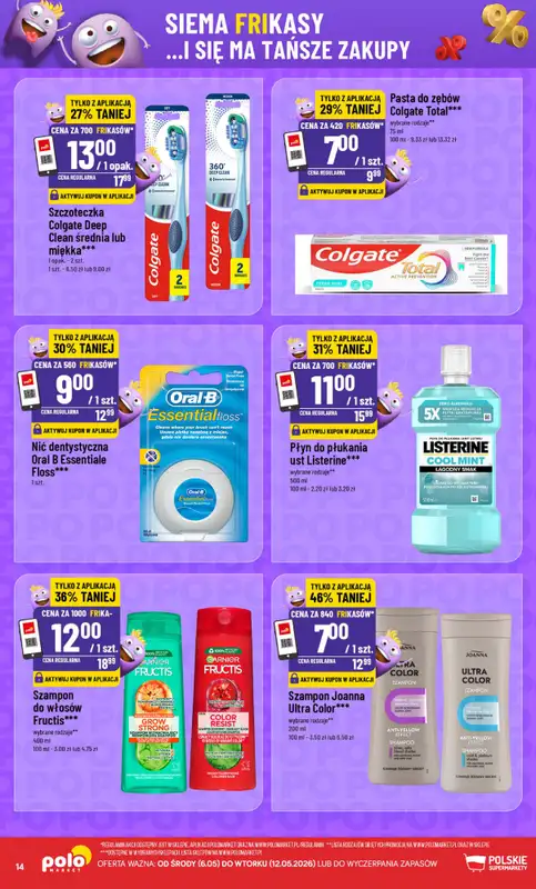 POLOmarket - gazetka promocyjna Frikasowy Katalog od środy 06.05 do wtorku 12.05 - strona 14