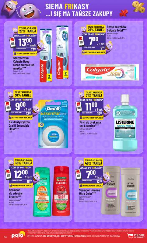 POLOmarket - gazetka promocyjna Frikasowy Katalog od środy 06.05 do wtorku 12.05 - strona 14