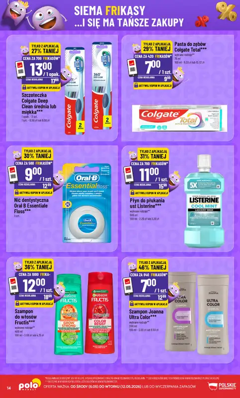 POLOmarket - gazetka promocyjna Frikasowy Katalog od środy 06.05 do wtorku 12.05 - strona 14