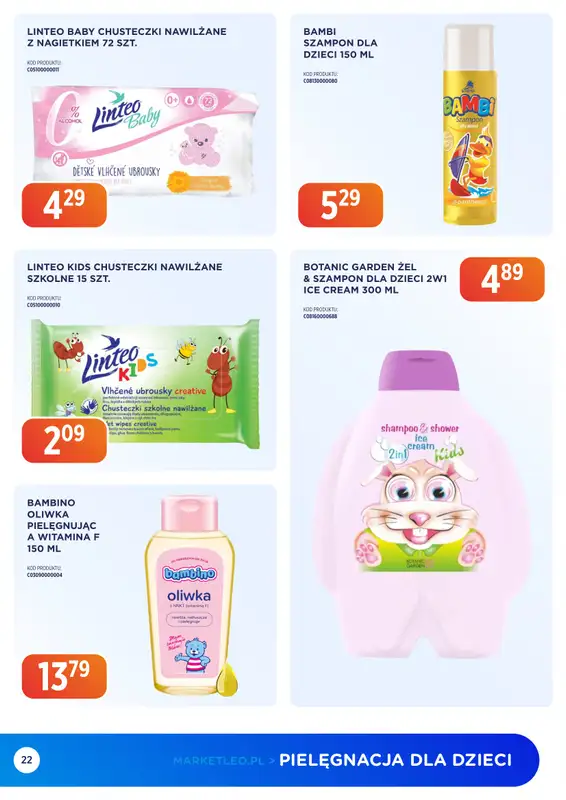 Leo Market - gazetka promocyjna Gazetka od poniedziałku 04.05 do niedzieli 31.05 - strona 22