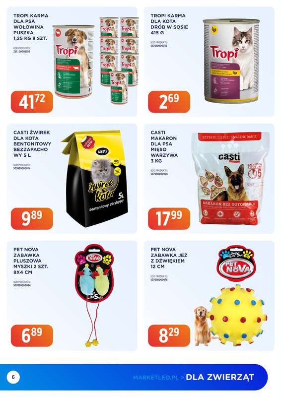 Leo Market - gazetka promocyjna Gazetka od poniedziałku 04.05 do niedzieli 31.05 - strona 6