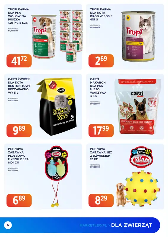 Leo Market - gazetka promocyjna Gazetka od poniedziałku 04.05 do niedzieli 31.05 - strona 6