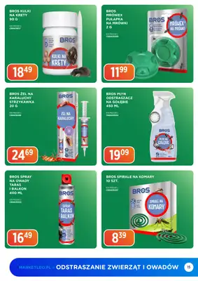 Leo Market - gazetka promocyjna Gazetka od poniedziałku 04.05 do niedzieli 31.05 - strona 15