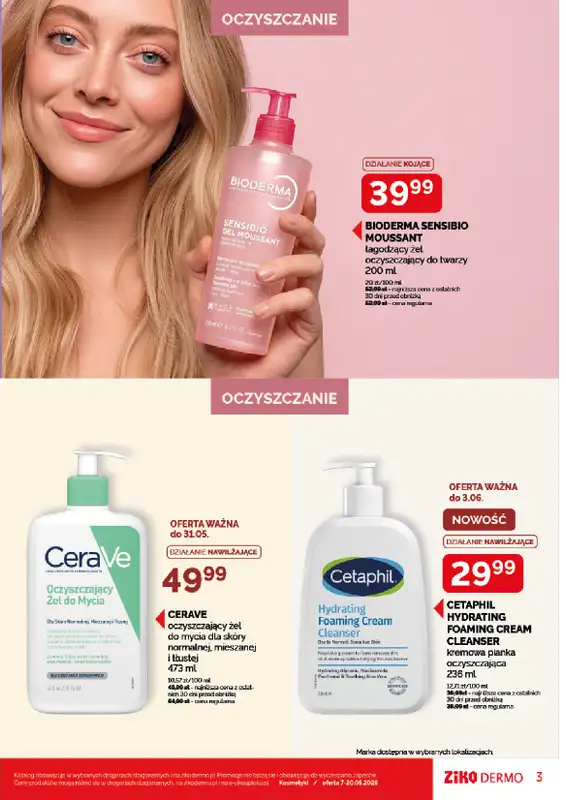 Ziko Dermo - gazetka promocyjna Twoje miejsce na regenerację i ochronę skóry od czwartku 07.05 do środy 20.05 - strona 3