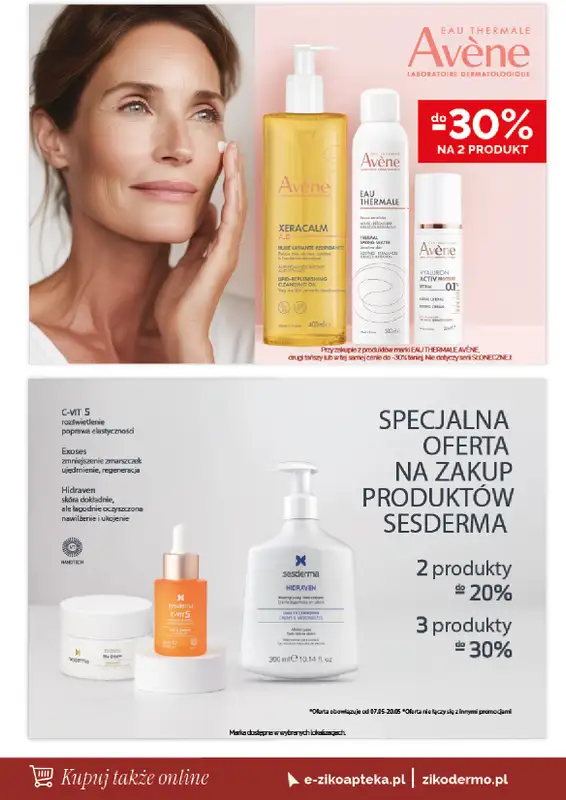 Ziko Dermo - gazetka promocyjna Twoje miejsce na regenerację i ochronę skóry od czwartku 07.05 do środy 20.05 - strona 14