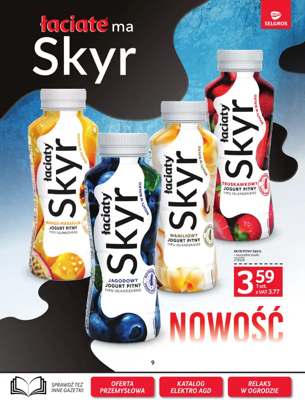 Selgros - gazetka promocyjna Oferta spożywcza od czwartku 07.05 do środy 20.05 - strona 9
