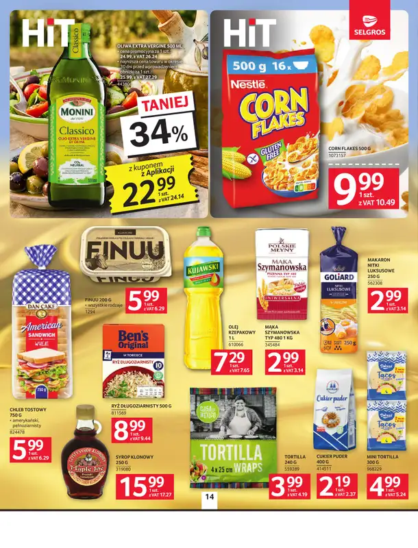 Selgros - gazetka promocyjna Oferta spożywcza od czwartku 07.05 do środy 20.05 - strona 14