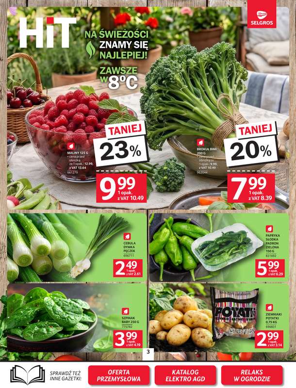 Selgros - gazetka promocyjna Oferta spożywcza od czwartku 07.05 do środy 20.05 - strona 3