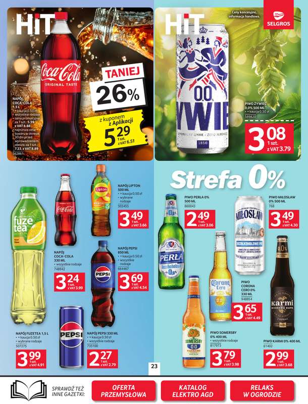 Selgros - gazetka promocyjna Oferta spożywcza od czwartku 07.05 do środy 20.05 - strona 23