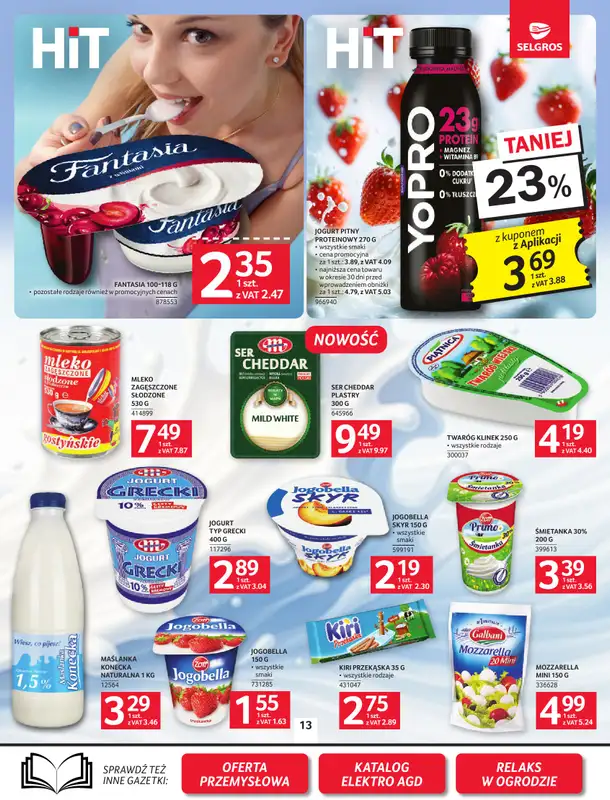 Selgros - gazetka promocyjna Oferta spożywcza od czwartku 07.05 do środy 20.05 - strona 13