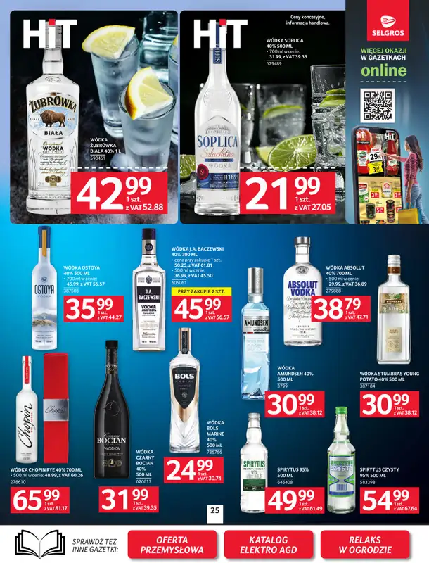 Selgros - gazetka promocyjna Oferta spożywcza od czwartku 07.05 do środy 20.05 - strona 25