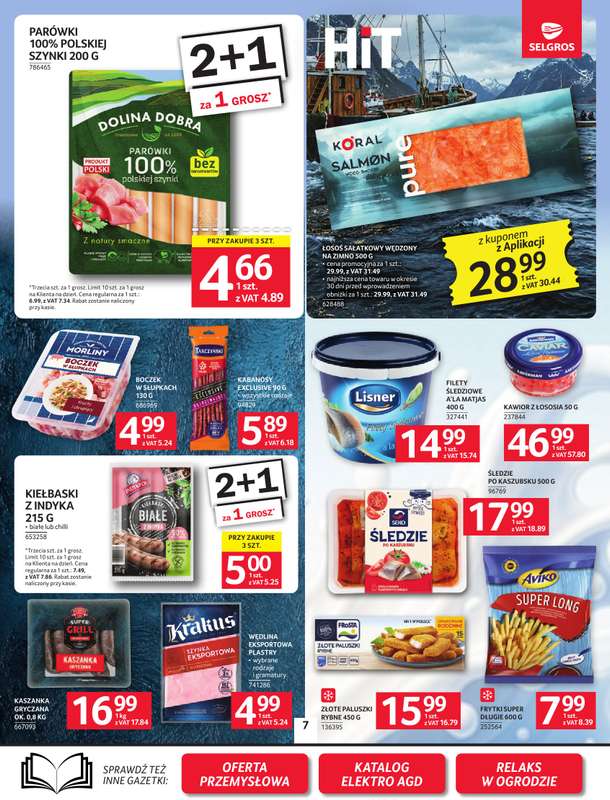Selgros - gazetka promocyjna Oferta spożywcza od czwartku 07.05 do środy 20.05 - strona 7