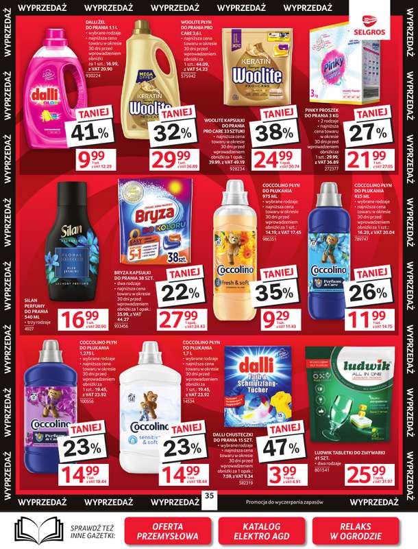Selgros - gazetka promocyjna Oferta spożywcza od czwartku 07.05 do środy 20.05 - strona 35