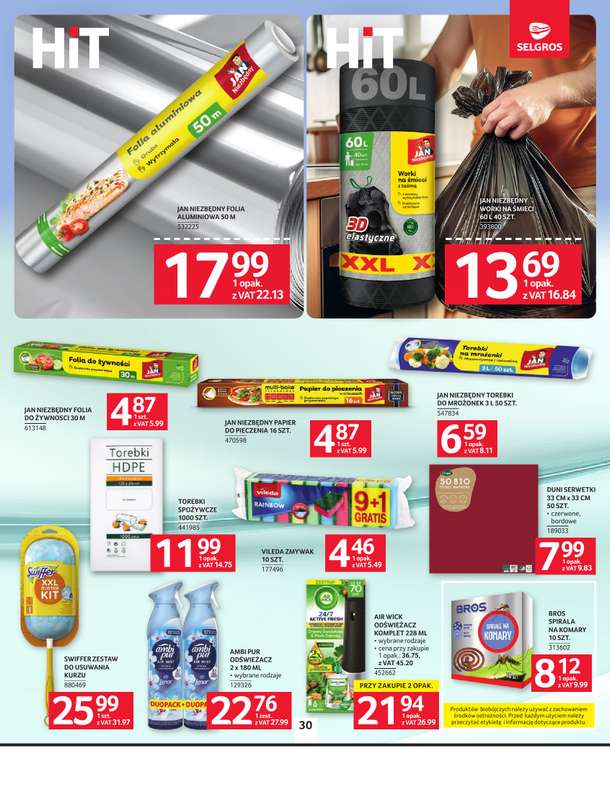 Selgros - gazetka promocyjna Oferta spożywcza od czwartku 07.05 do środy 20.05 - strona 30