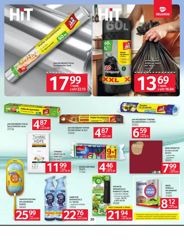 Selgros - gazetka promocyjna Oferta spożywcza od czwartku 07.05 do środy 20.05 - strona 30
