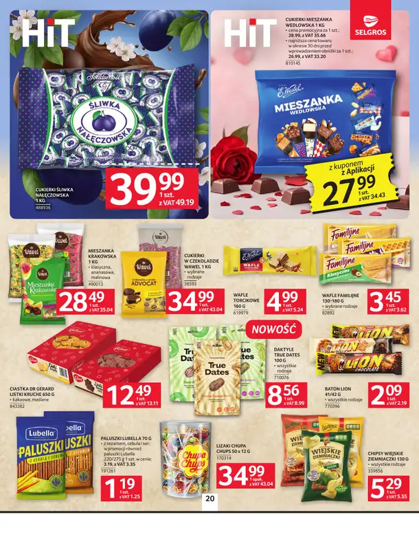 Selgros - gazetka promocyjna Oferta spożywcza od czwartku 07.05 do środy 20.05 - strona 20